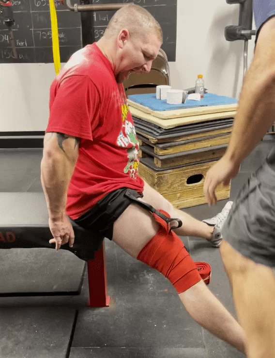 250cm Flash Release Knee Wraps-Regular - Image 3