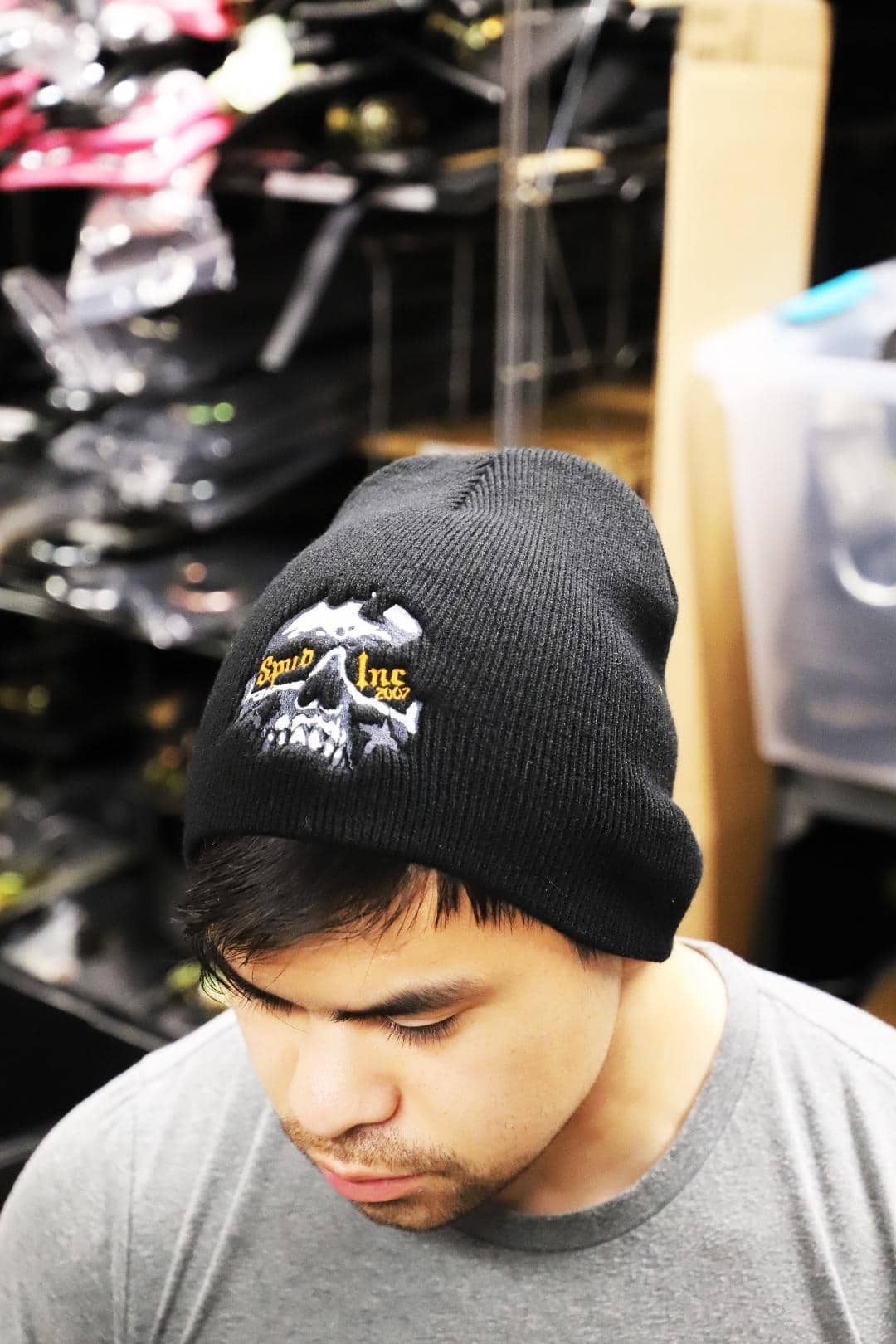 Spud, Inc. Skull Beanie - Image 3