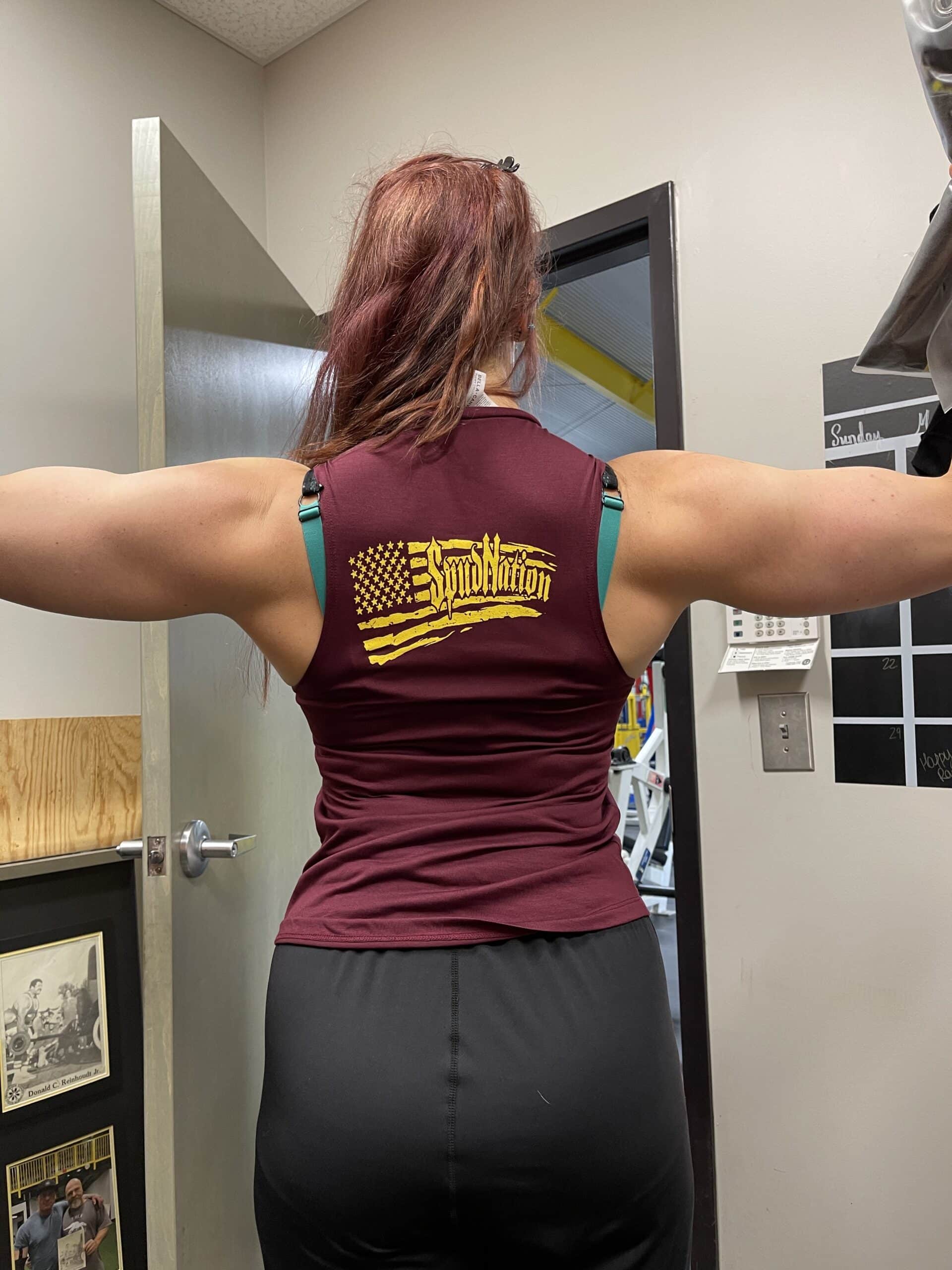 Women's Spud Nation Muscle Tanktop - Image 4